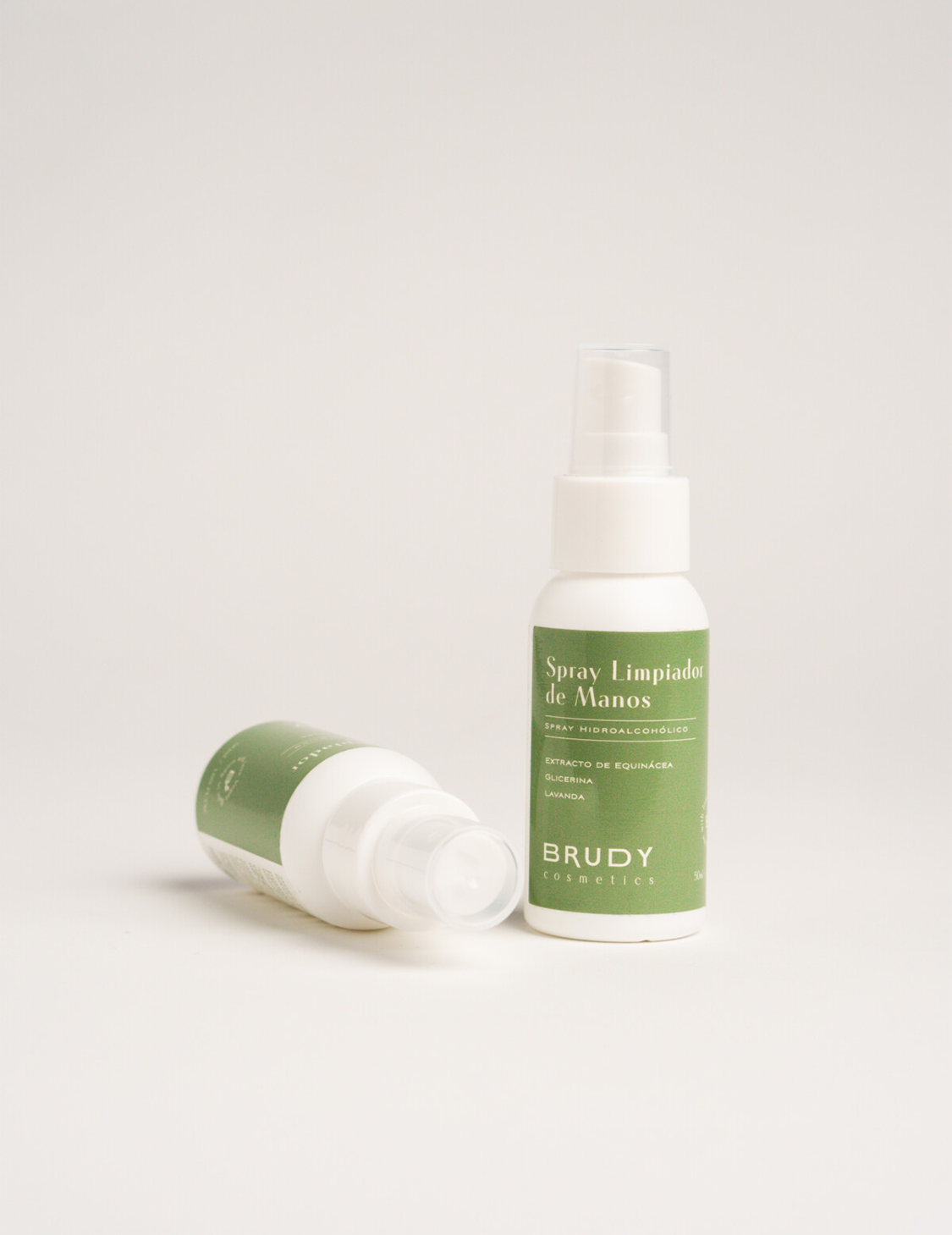 Spray Hidroalcohólico 50ml Brudy Cosmetics